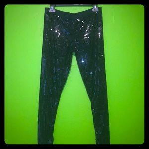 Black stretchy pants